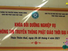 TT.Huế: Khai mạc Khóa bồi dưỡng nghiệp vụ Thông tin Truyền thông Phật giáo thời đại 4.0
