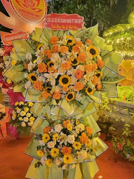 Ninh Bình: Nghi lễ tắm Phật - Kính mừng đại lễ Phật đản Vesak 2025 tại chùa Quang Sơn - TP Tam Điệp